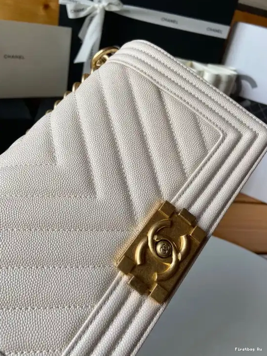 Firstbag Ru BOY CHANEL BAG 25CM 20CM 0602